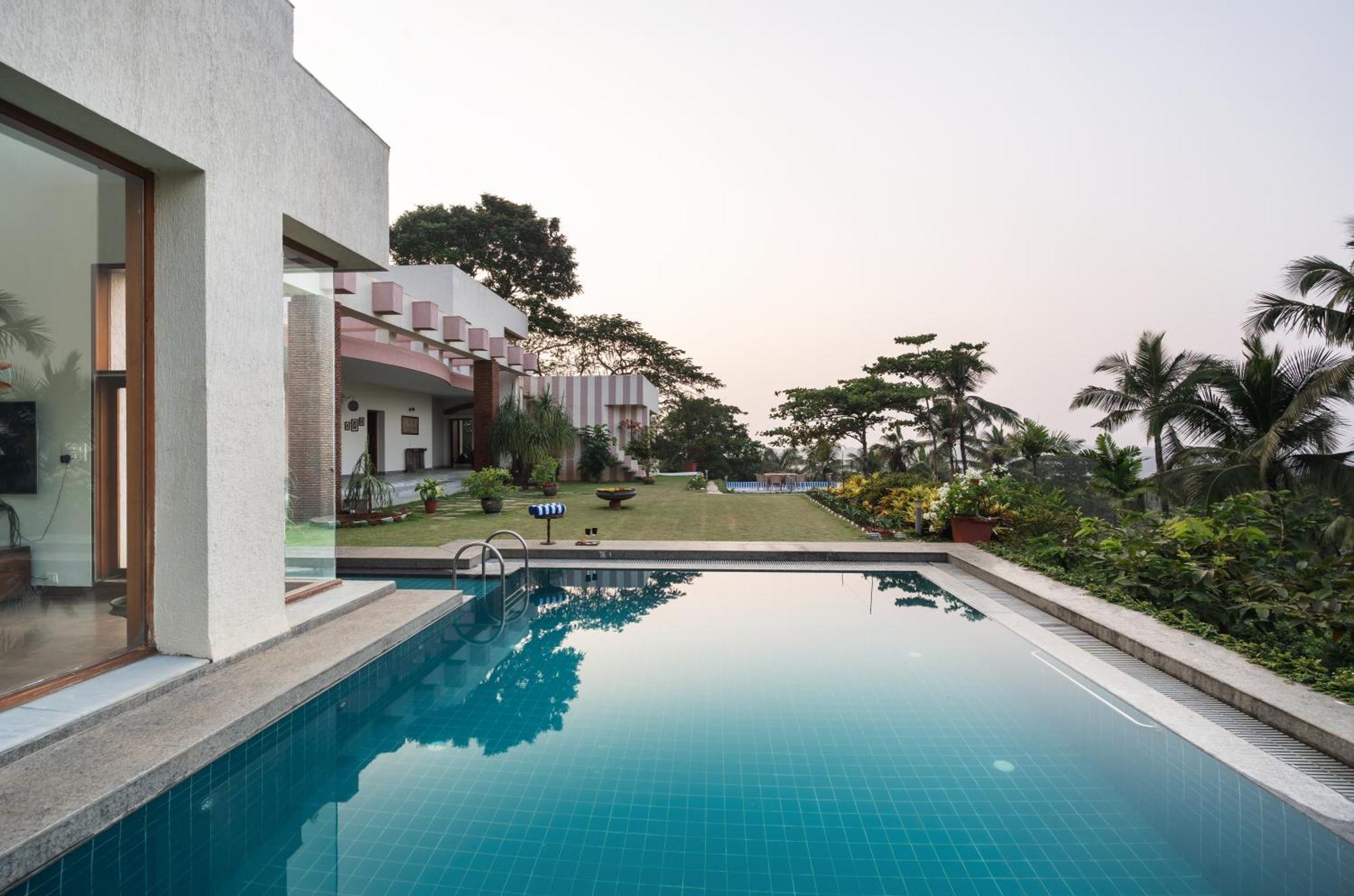 Saffronstays Pride Rock Mandve Esterno foto
